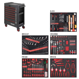 ชุดเครื่องมือรวม 275 ชิ้น พร้อมตู้ A01M-06 Cetaform-A50TK-275A01M