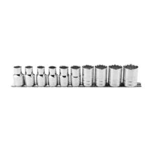 ชุดลูกบ๊อกซ์ 12 เหลี่ยม 1/4" ขนาด 10 ชิ้น Cetaform-C02A-RB10