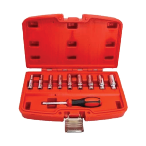 ชุดด้ามขันแข็ง 1/4" 10 ชิ้น Cetaform-C04-10PH0