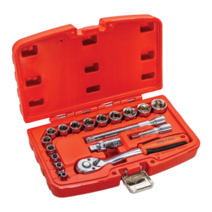 ชุดลูกบ๊อกซ์ 6 เหลี่ยม 3/8" 18 ชิ้น No.2 Cetaform-C10-18PH4