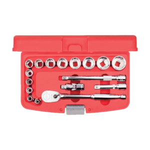 ชุดลูกบ๊อกซ์ 12 เหลี่ยม 3/8" แบบหุล 17 ชิ้น Cetaform-C10A-17PBT