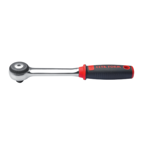 ด้ามก๊อกแก๊กขันเร็วด้ามโค้ง 3/8" 45 ฟัน Cetaform-C11-14N