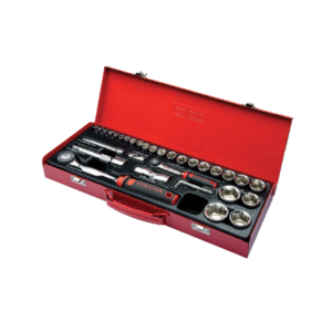 ชุดลูกบ๊อกซ์ 6 เหลี่ยม 1/2" + 1/4" 35 ชิ้น Cetaform-C20-35MH4