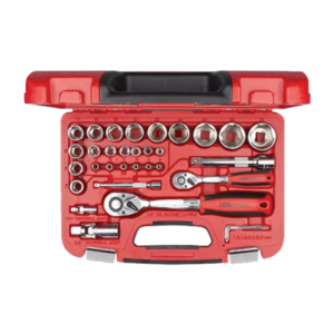 ชุดลูกบ๊อกซ์ 6 เหลี่ยม 1/2" + 1/4" 35 ชิ้น Cetaform-C20-35PH4