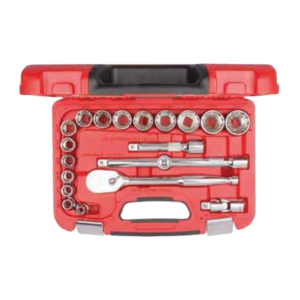 ชุดลูกบ๊อกซ์ 12 เหลี่ยม 1/2" - แบบหุล 24 ชิ้น Cetaform-C20A-20PBT