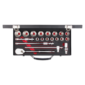 ชุดลูกบ๊อกซ์ 1/2" แบบหุล 20 ชิ้น Cetaform-C20A-E20BT