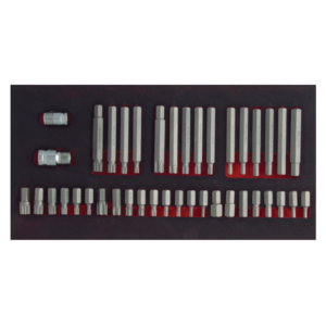 ชุดดอกไขควง ดาว/หกเหลี่ยม/XZN 40 ชิ้น Cetaform-C28-SSE40