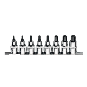 ชุดลูกบ๊อกซ์ไขควง 6 เหลี่ยม 1/2" 8 ชิ้น Cetaform-C28S-RH8