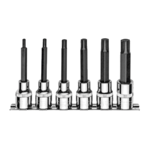 ชุดลูกบ๊อกซ์ไขควงหัว RIBE ยาว 1/2" 6 ชิ้น Cetaform-C28S-RR6L