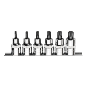 ชุดลูกบ๊อกซ์ไขควงหัว XZN สั้น 1/2" 6 ชิ้น Cetaform-C28S-RX6