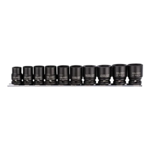 ชุดลูกบ๊อกซ์ลม 6 เหลี่ยม 3/8" 10 ชิ้น Cetaform-C52R-RH10