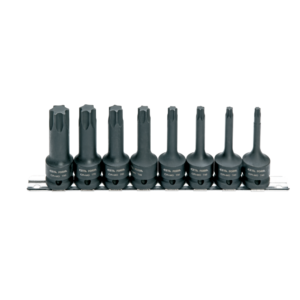 ชุดลูกบ๊อกซ์ไขควงลมทอร์ก 1/2" 8 ชิ้น Cetaform-C68-RT08