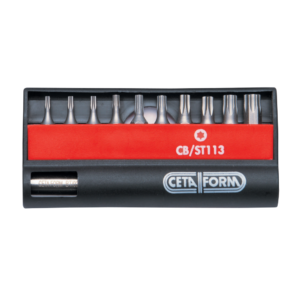 ชุดดอกไขควง ปากแฉก/โพซิไดร์ฟ 11 ชิ้น Cetaform-CB/ST112
