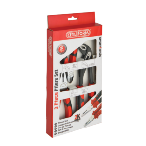 ชุดคีม+คีมคอม้า 3 ชิ้น (ชุบโครเมี่ยม) Cetaform-E99-11-0203