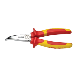 คีมปากแหลมงอกันไฟ (ชุบโครเมี่ยม) 8" Cetaform-G16-18-0200