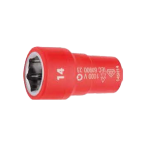 ลูกบ๊อกซ์หกเหลี่ยมกันไฟ(VDE) 1/4" 7mm Cetaform-GC02-H070