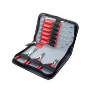 ชุดคีม+ไขควงอิเลคทรอนิคส์ 10 ชิ้น (บรรจุซองไวนีล) Cetaform-H30-W10