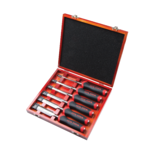 ชุดเหล็กสะกัดไม้ 6 ชิ้น (ในกล่องไม้) Cetaform-L50-W6