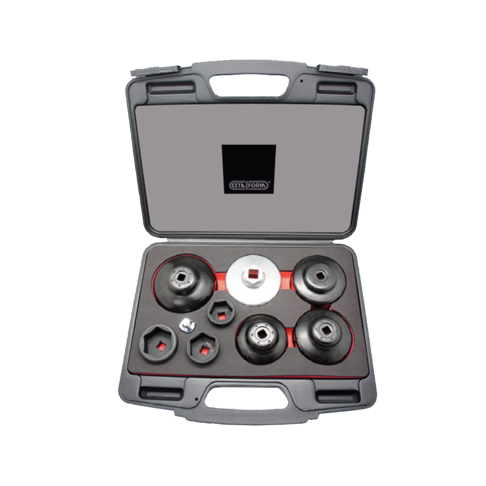 ชุดบ๊อกซ์ถอดไส้หม้อกรอง 9 ชิ้น Cetaform-N14-01K09